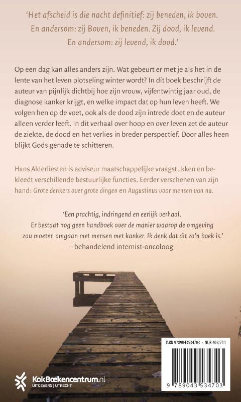 Achterkant van Overhoop en overleven
