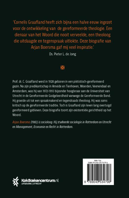 Achterkant van Tegendraads gereformeerd