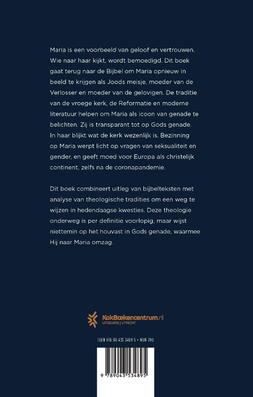 Achterkant van Maria