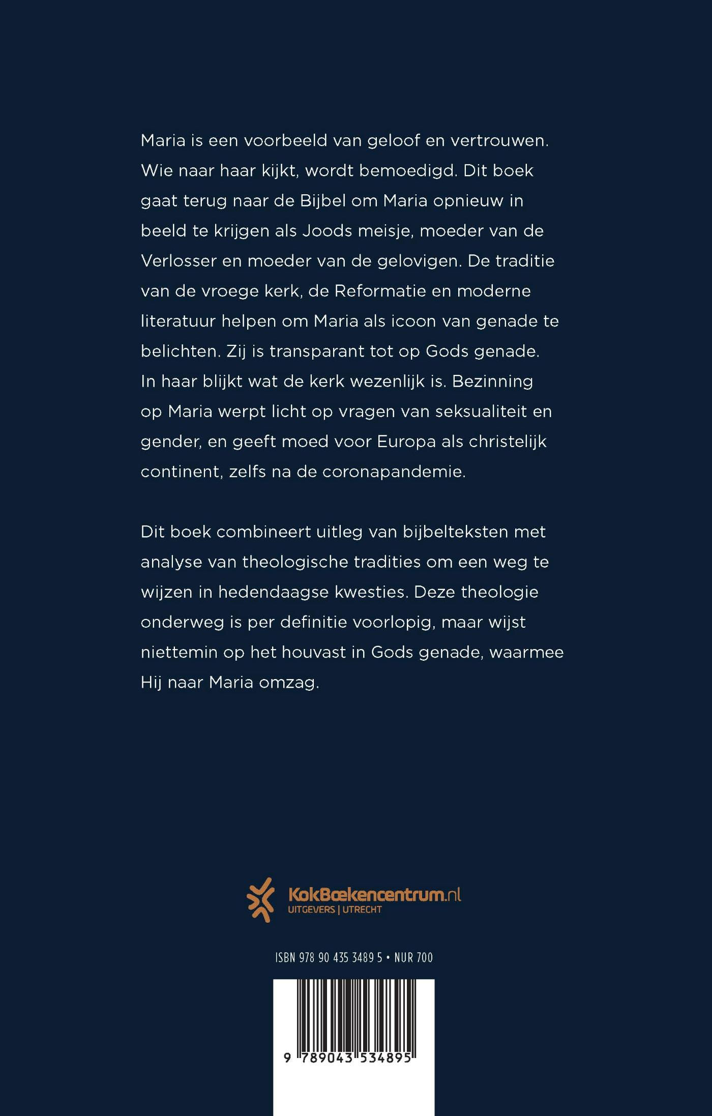 Achterkant van Maria
