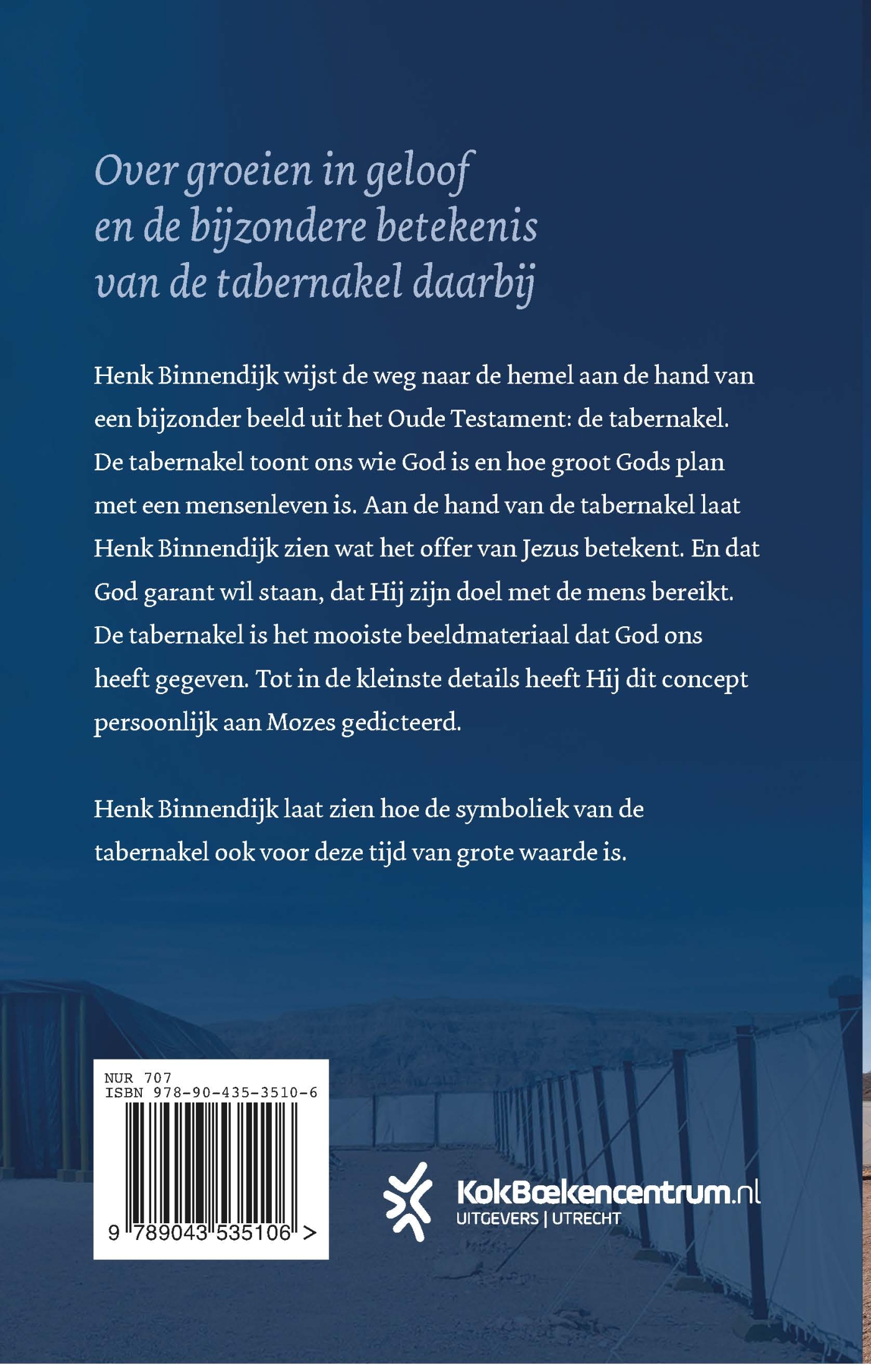 Achterkant van Op weg naar de hemel