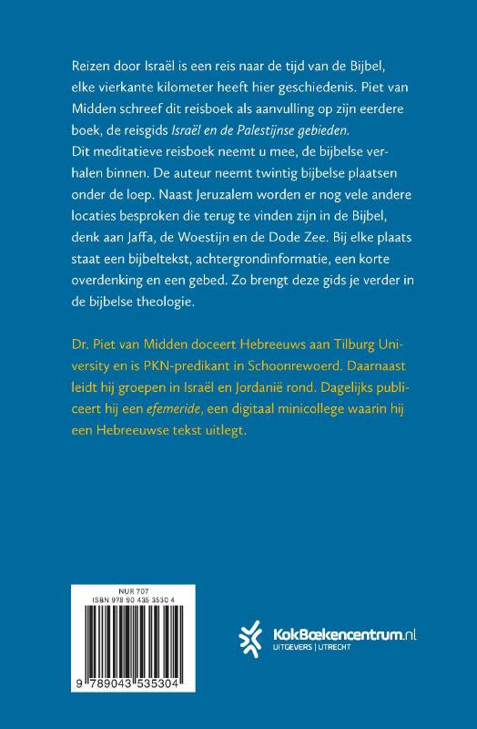 Achterkant van Van Jeruzalem tot Jaffa