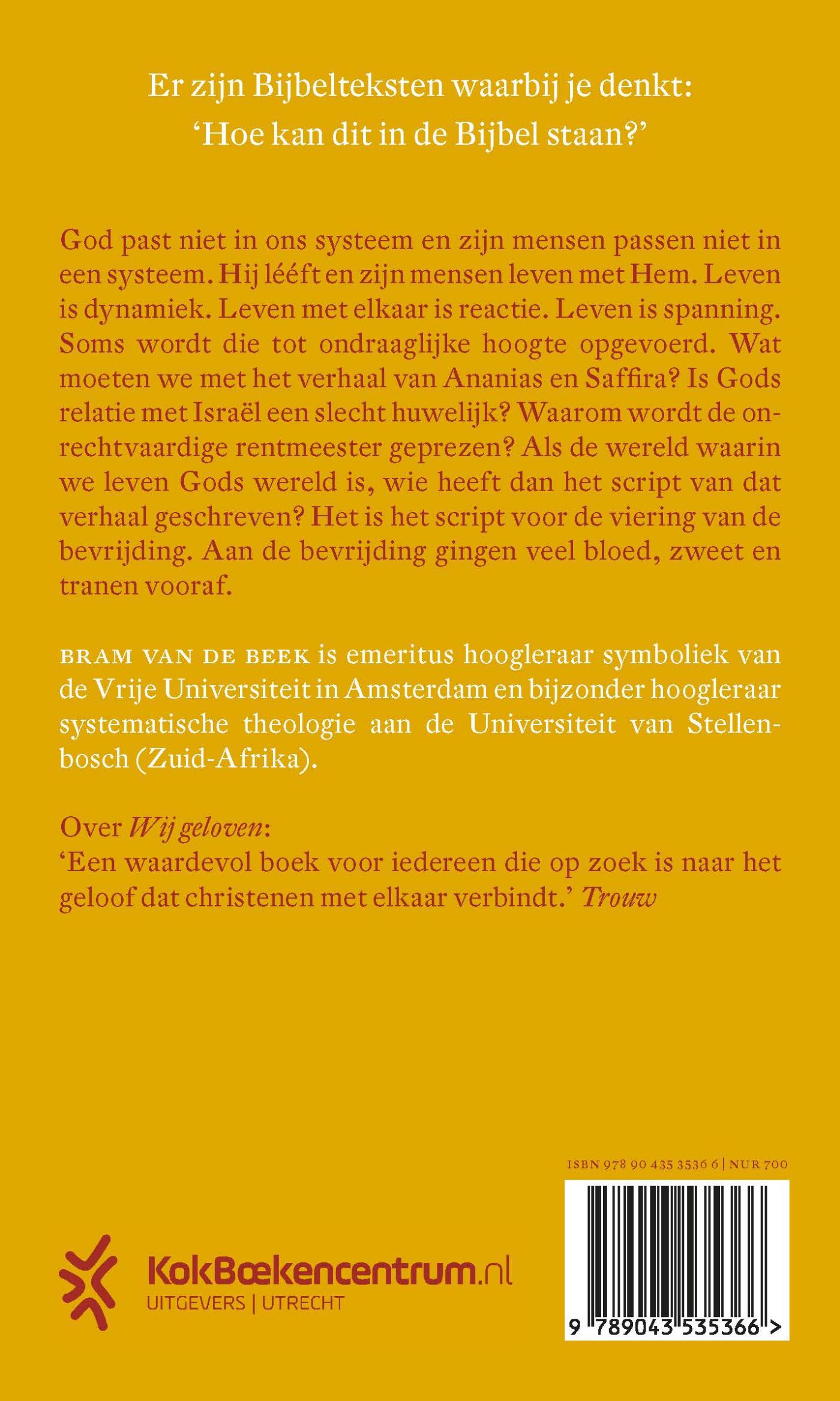 Achterkant van God lééft