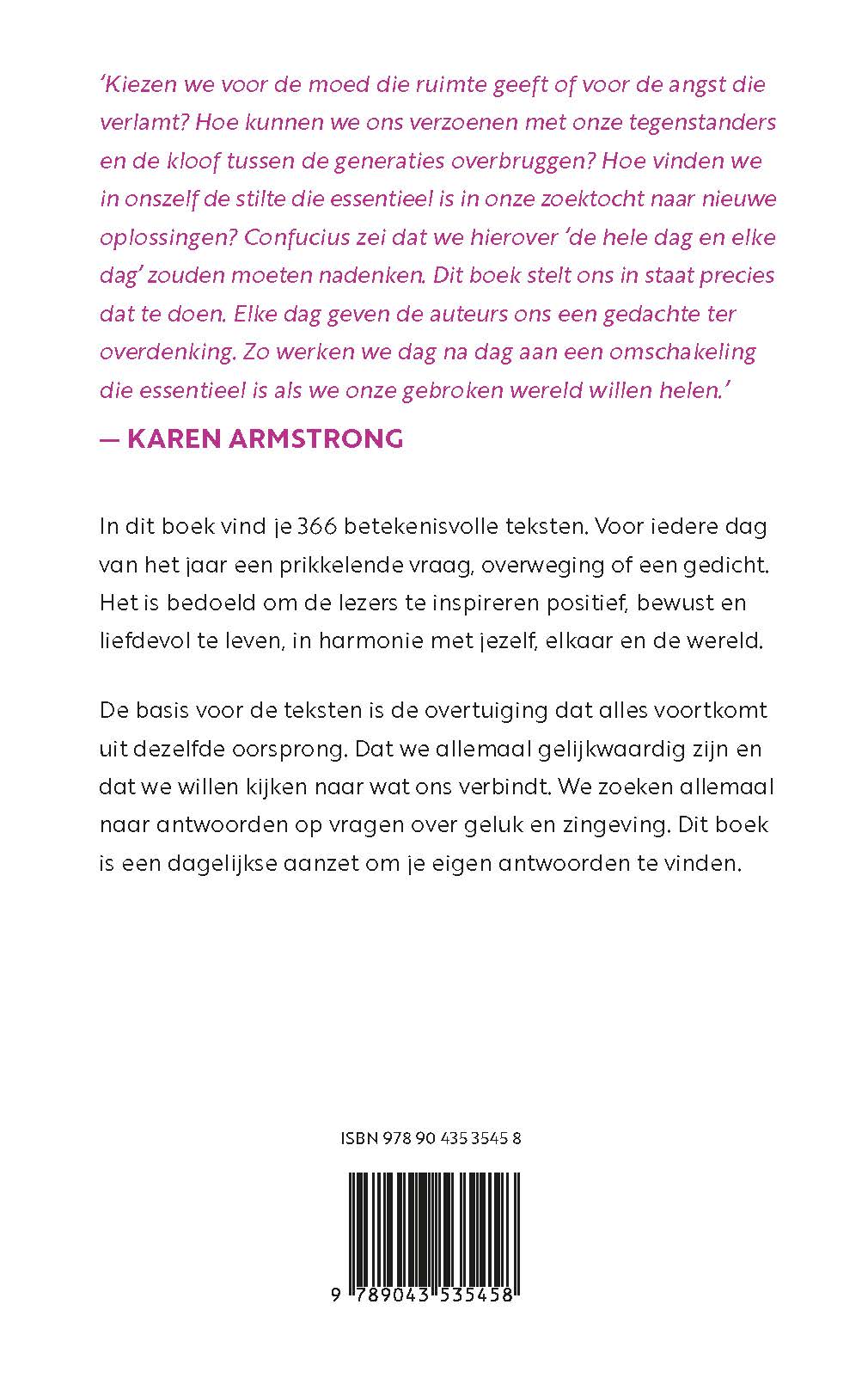 Achterkant van Leven in liefde