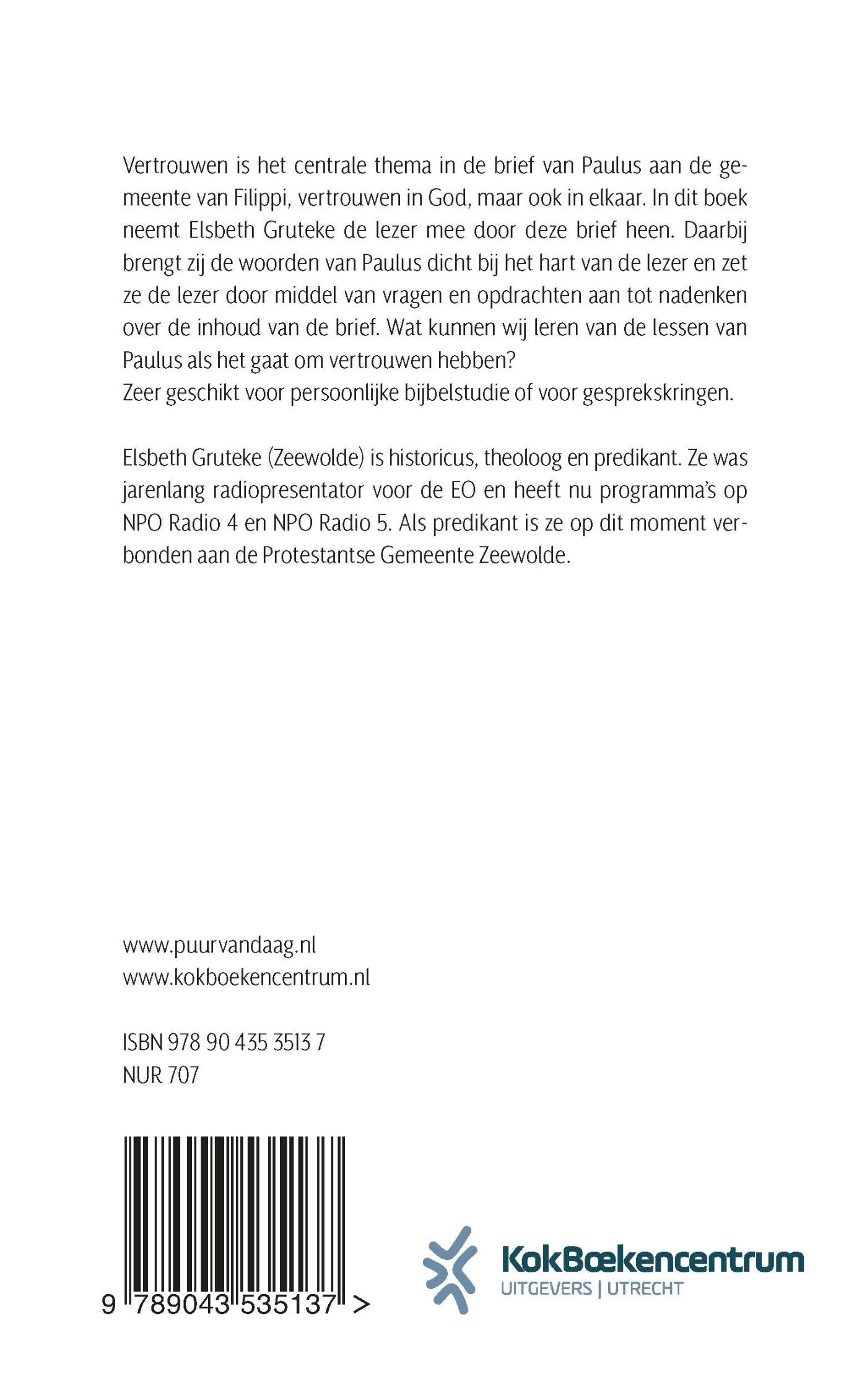 Achterkant van Vertrouwen