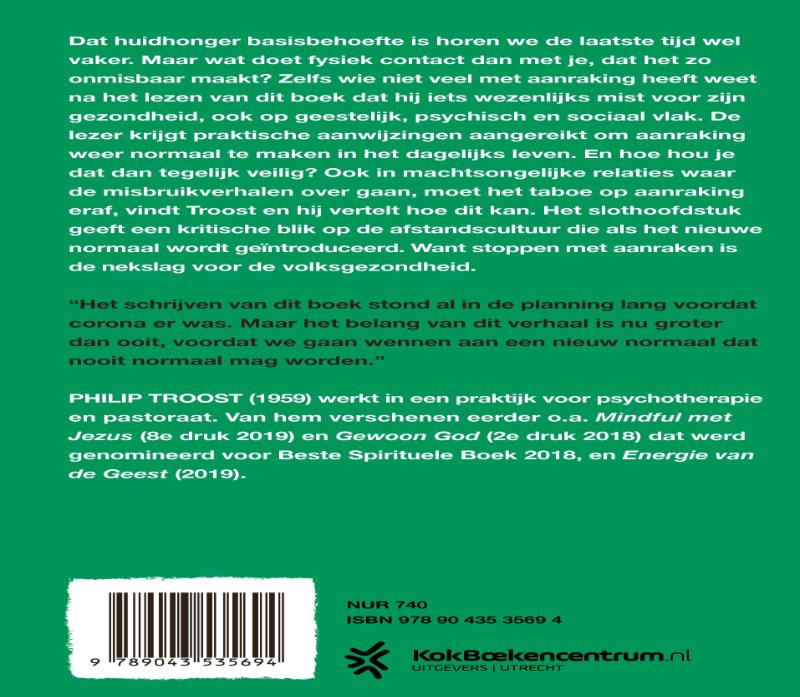 Achterkant van Raak me aan