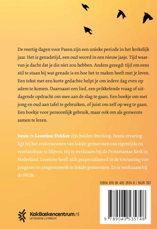 Achterkant van Genadetijd
