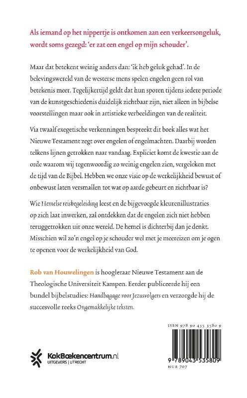 Achterkant van Hemelse reisbegeleiding