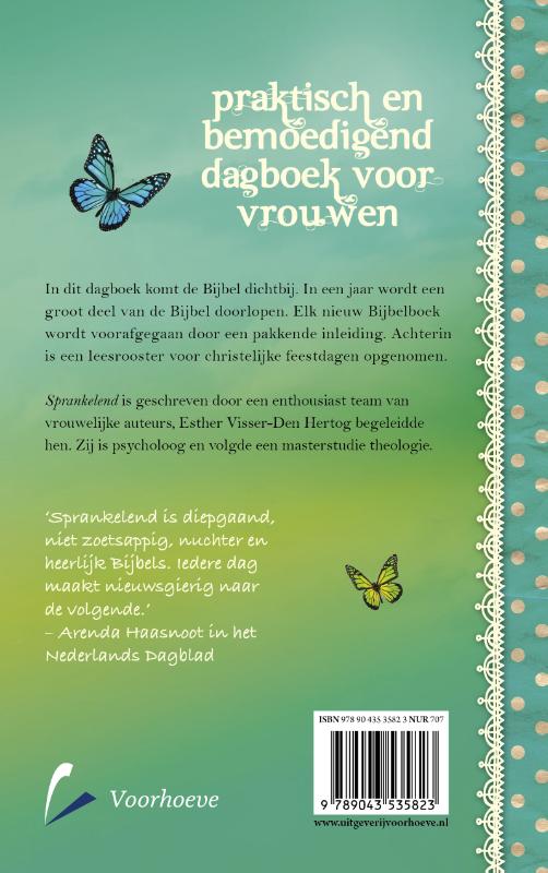 Achterkant van Sprankelend