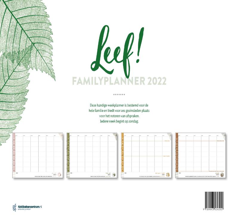 Achterkant van 2022