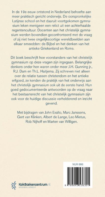 Achterkant van Tussen Athene en Jeruzalem
