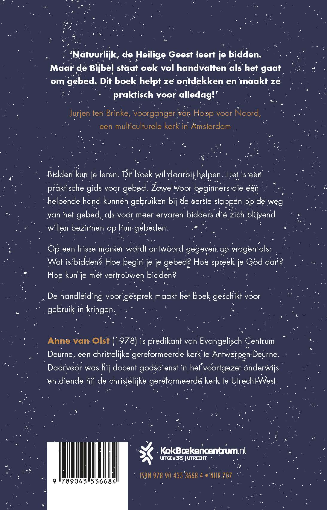 Achterkant van Bidden kun je leren