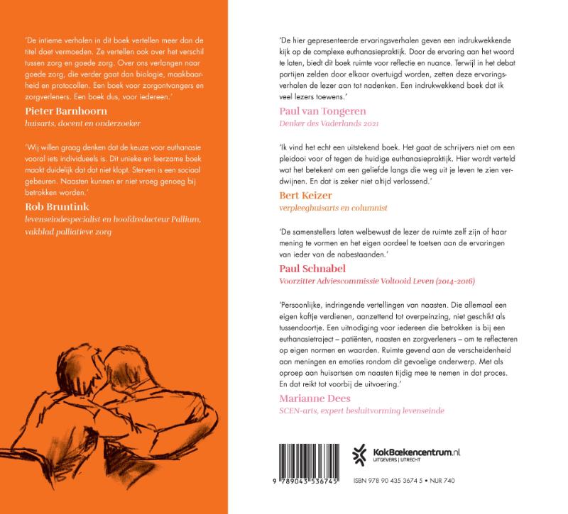 Achterkant van Leven met euthanasie