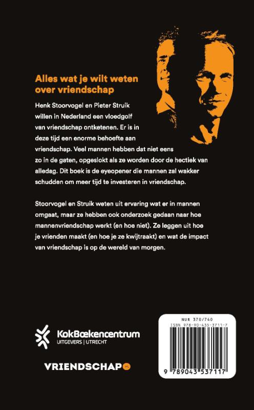 Achterkant van Vriendschap of je leven