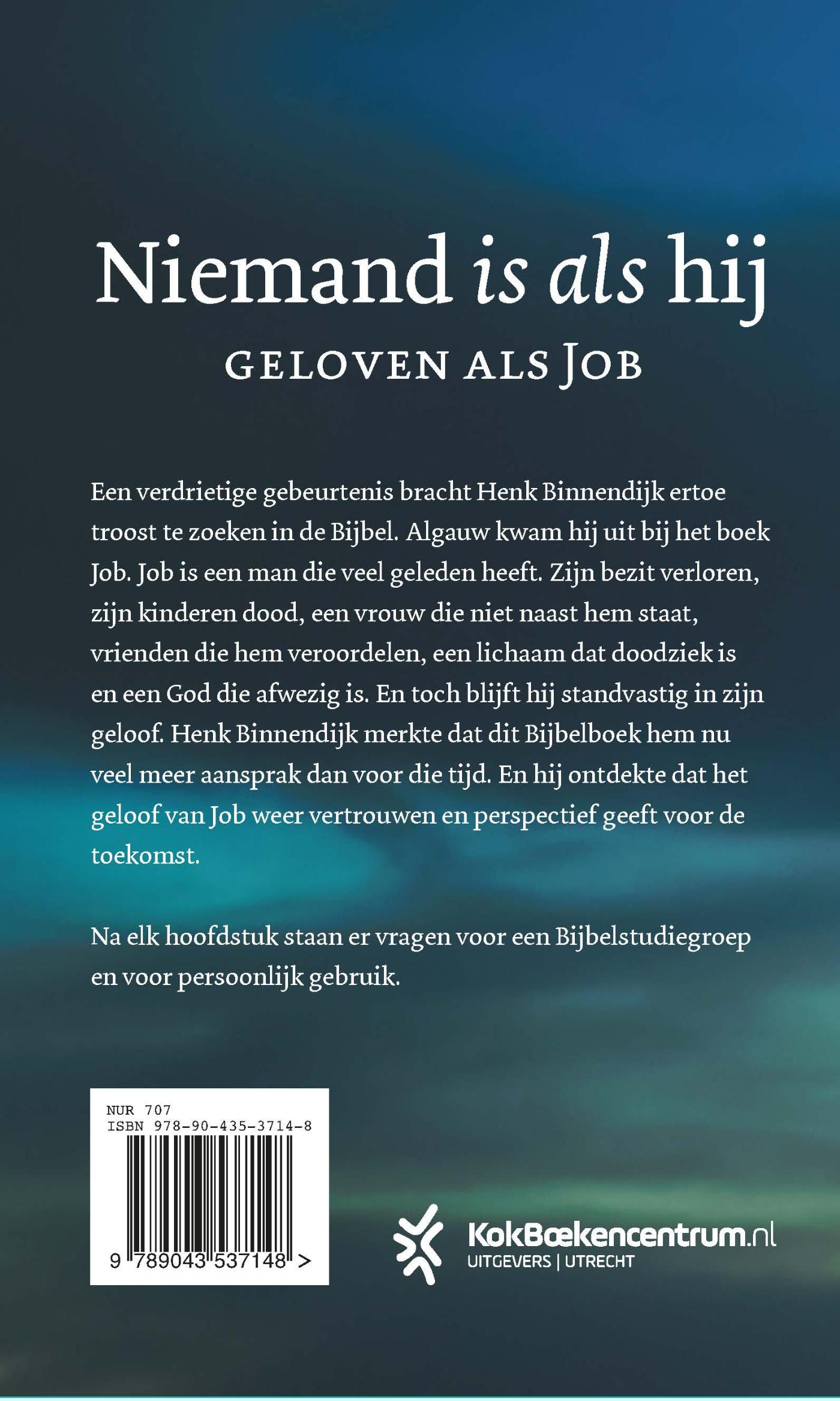 Achterkant van Niemand is als hij