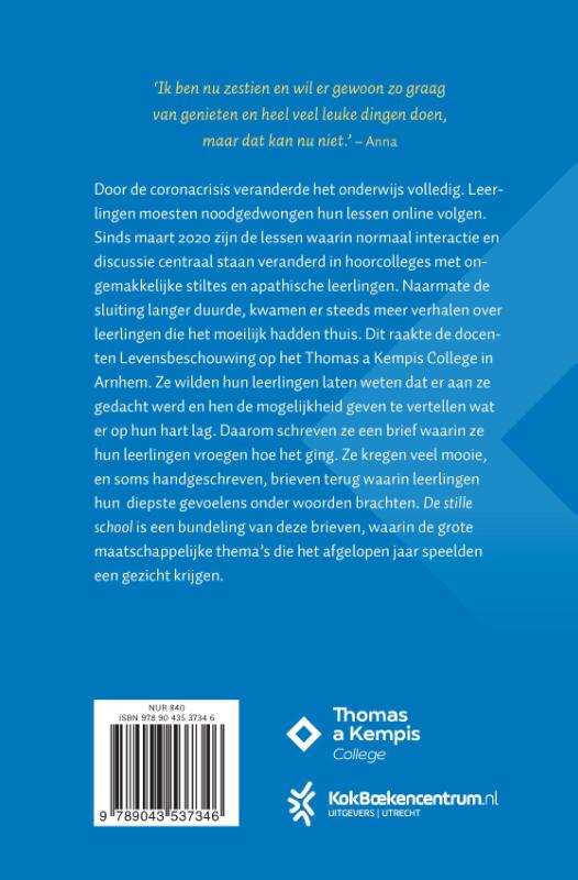 Achterkant van De stille school