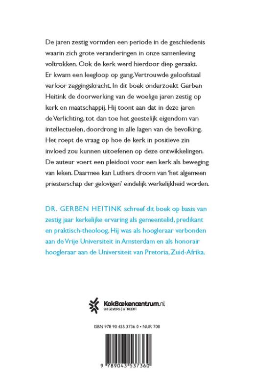 Achterkant van Een doorbraak in de tijd