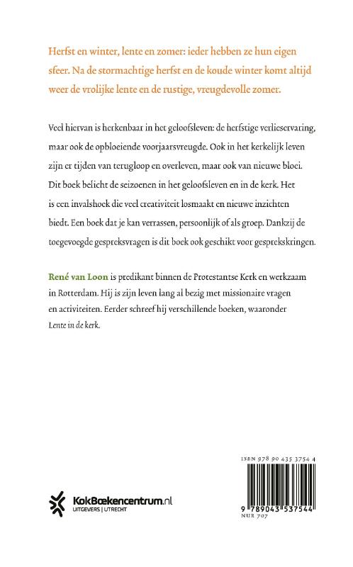 Achterkant van Geloven in seizoenen