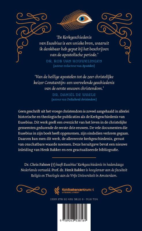 Achterkant van Kerkgeschiedenis