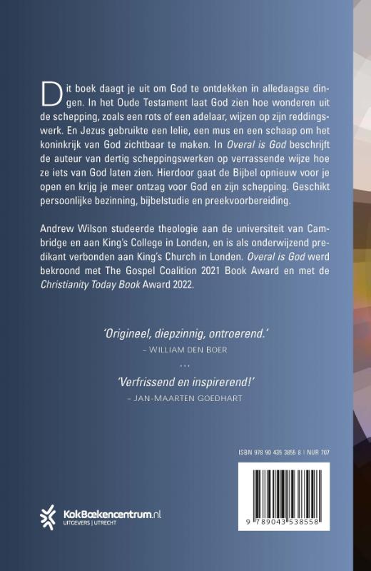 Achterkant van Overal is God