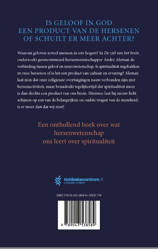 Achterkant van De ziel van het brein