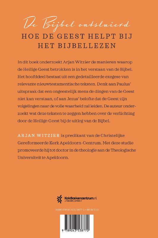 Achterkant van Lezen in het licht van de Geest