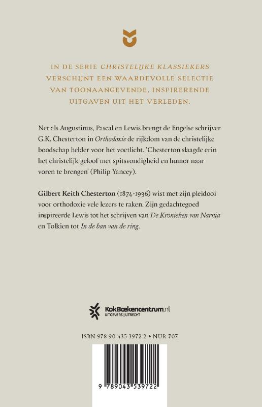 Achterkant van Orthodoxie