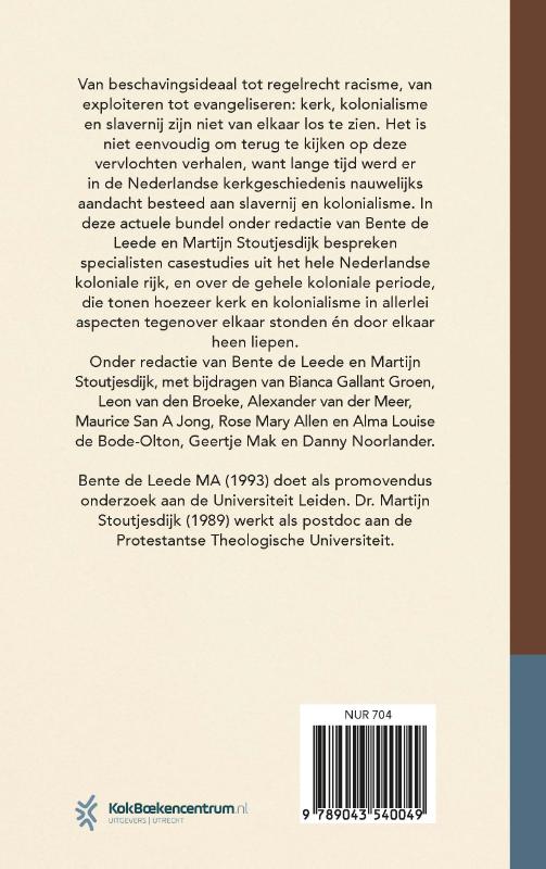 Achterkant van Kerk, kolonialisme en slavernij