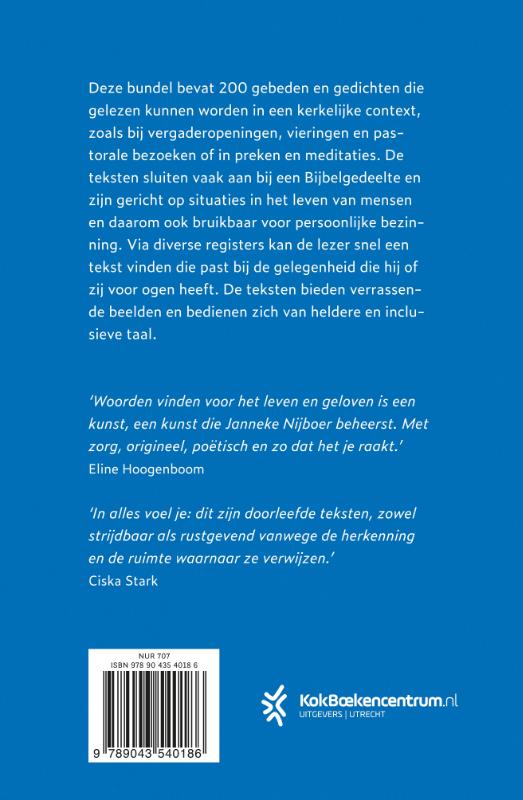 Achterkant van Op vleugels van verwondering