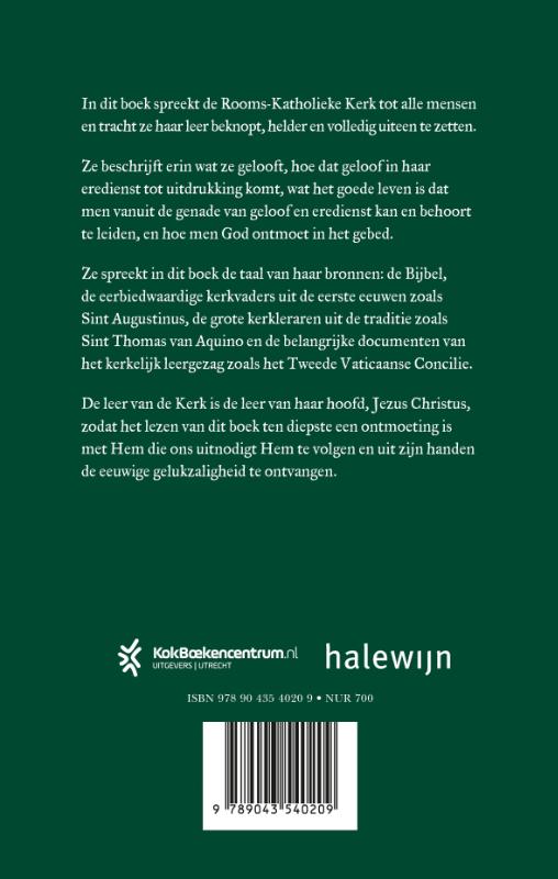 Achterkant van Compendium van de Catechismus van de Katholieke Kerk