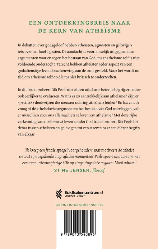 Achterkant van Leven zonder God