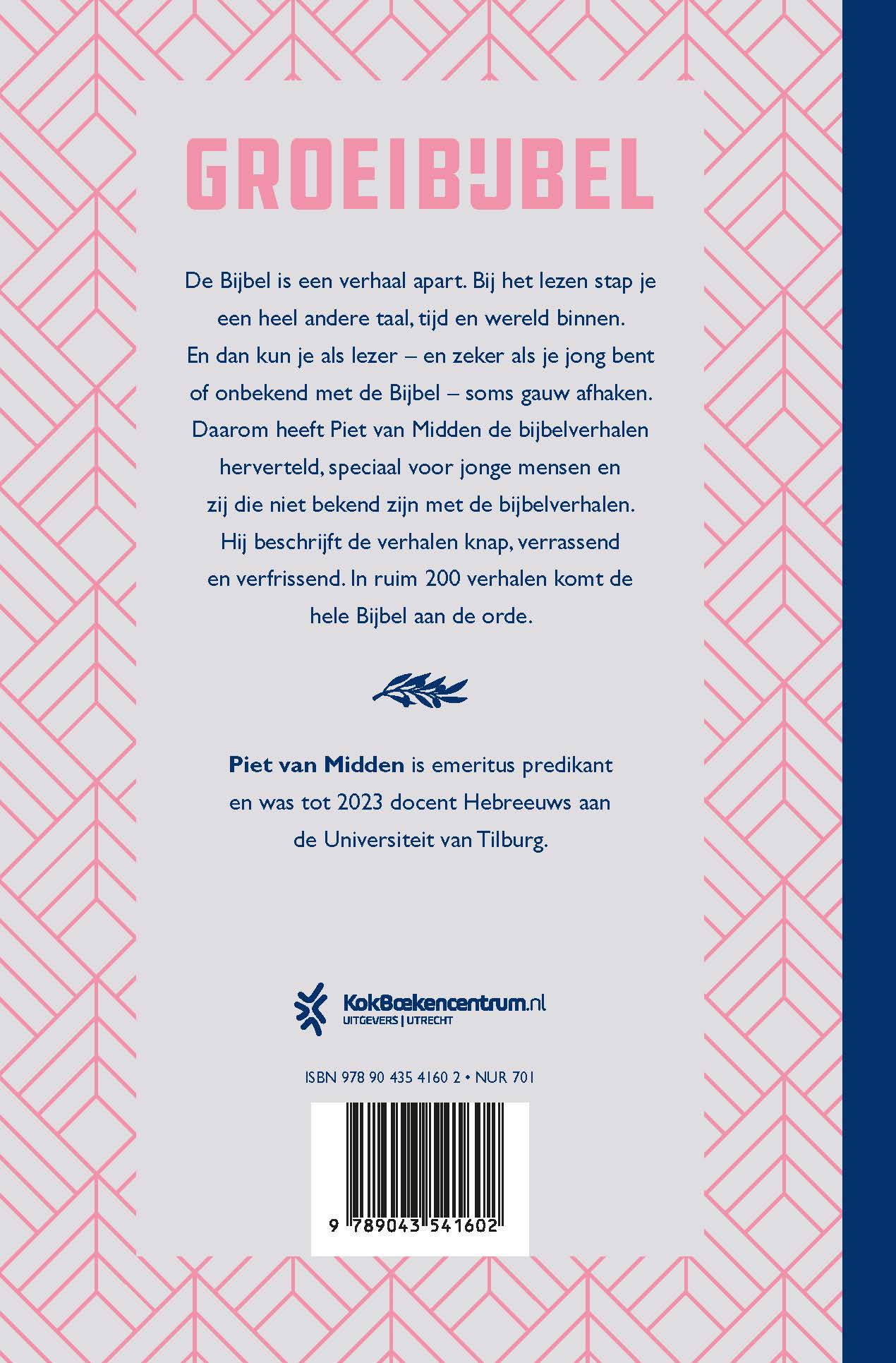 Achterkant van Groeibijbel
