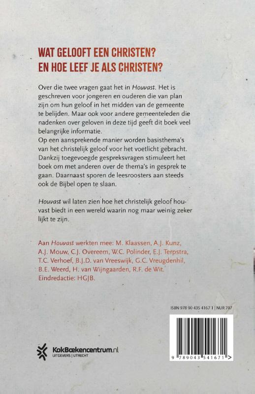 Achterkant van Houvast