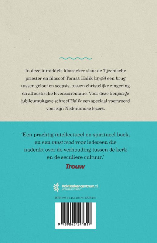 Achterkant van Geduld met God