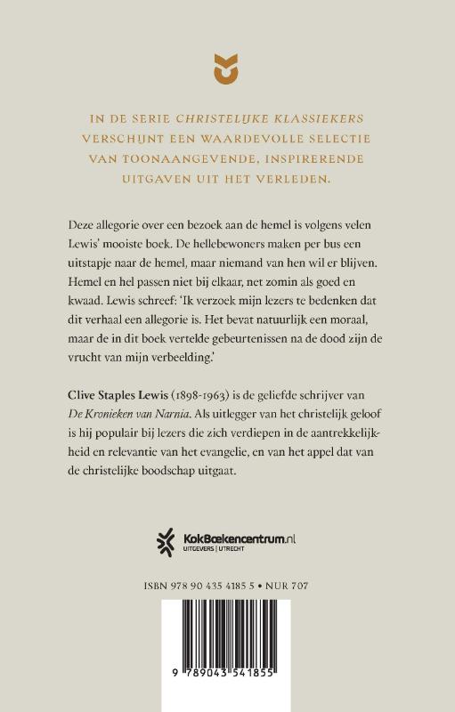 Achterkant van De grote scheiding