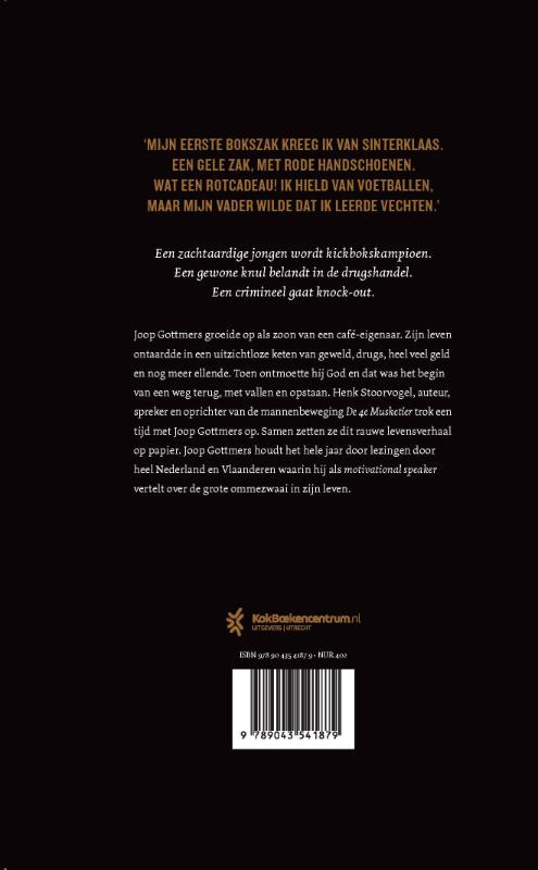 Achterkant van Knock out