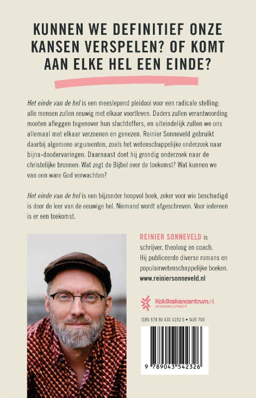 Achterkant van Het einde van de hel