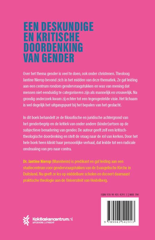 Achterkant van Sekse doet ertoe