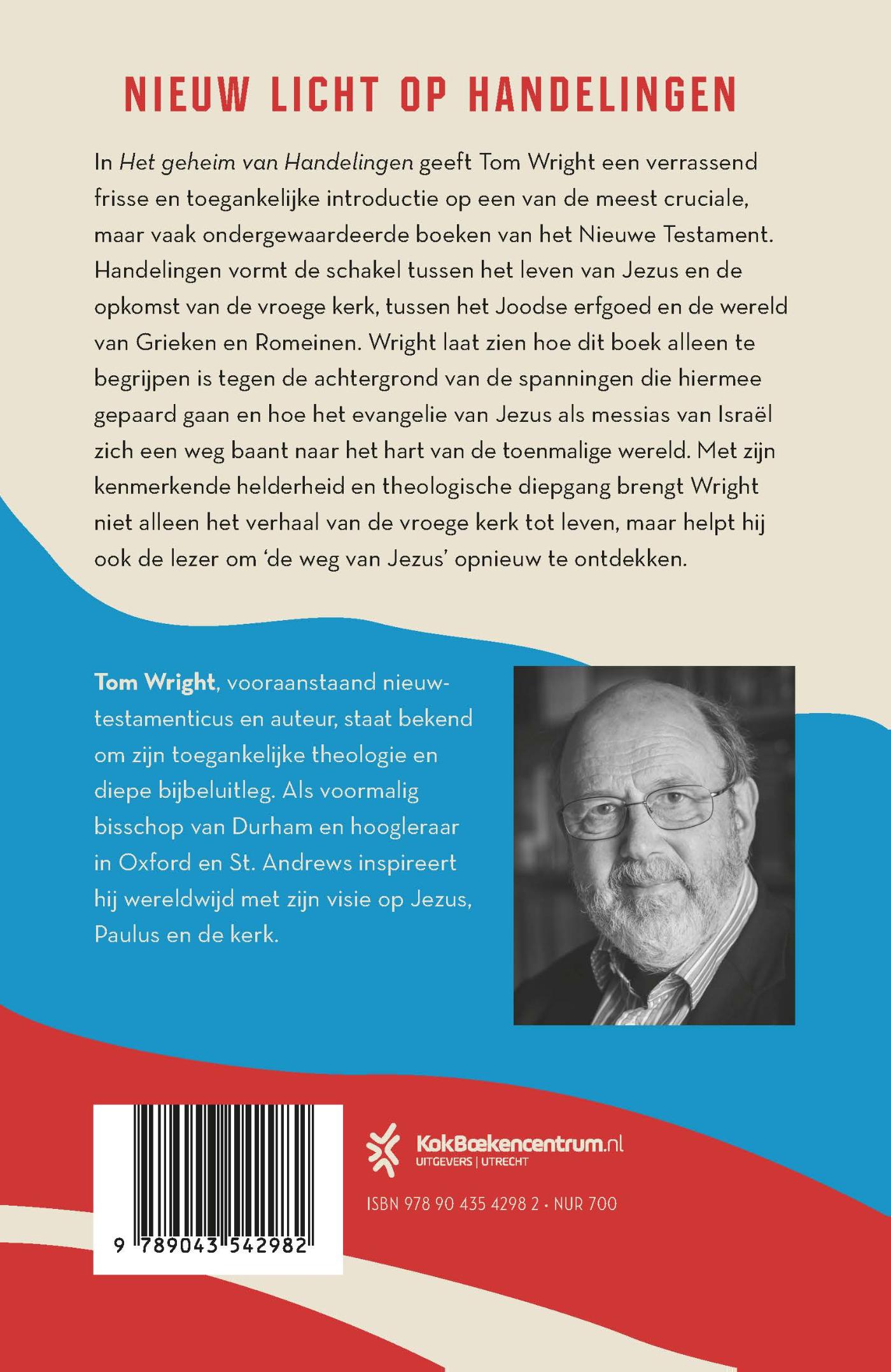 Achterkant van Het geheim van Handelingen