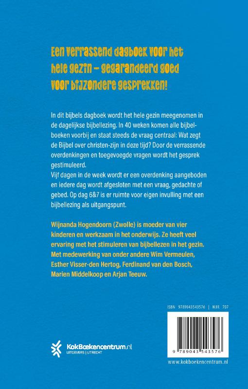 Achterkant van Samen de hele Bijbel door