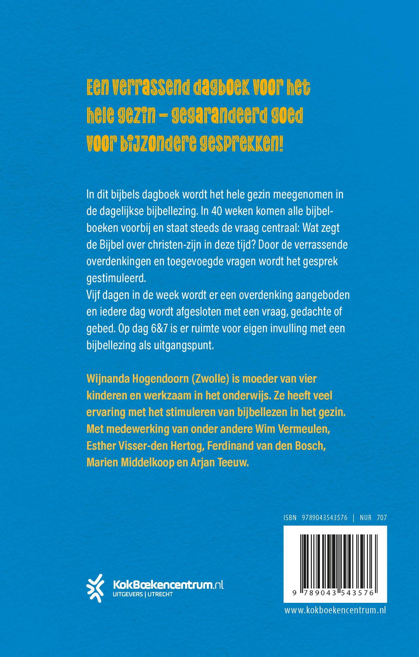 Achterkant van Samen de hele Bijbel door