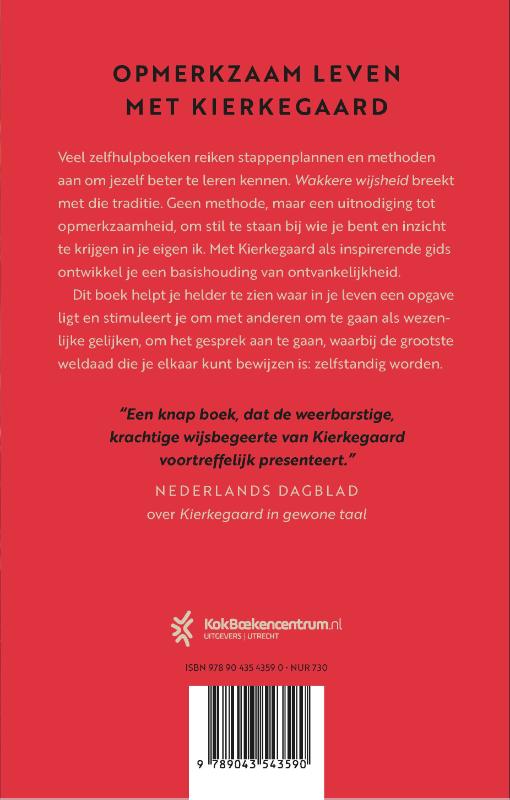 Achterkant van Wakkere wijsheid