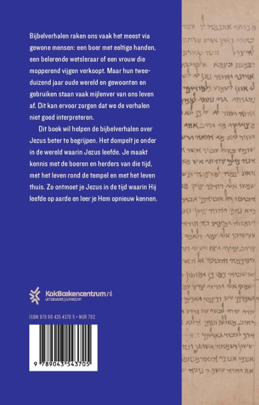 Achterkant van Zo leefde Jezus