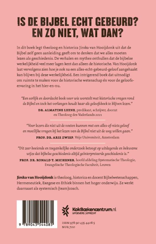 Achterkant van Is de Bijbel echt gebeurd?