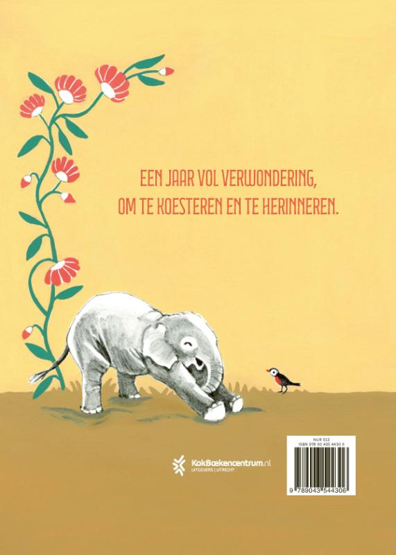 Achterkant van Mijn eerste jaar