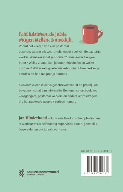 Achterkant van Luisteren is een kunst