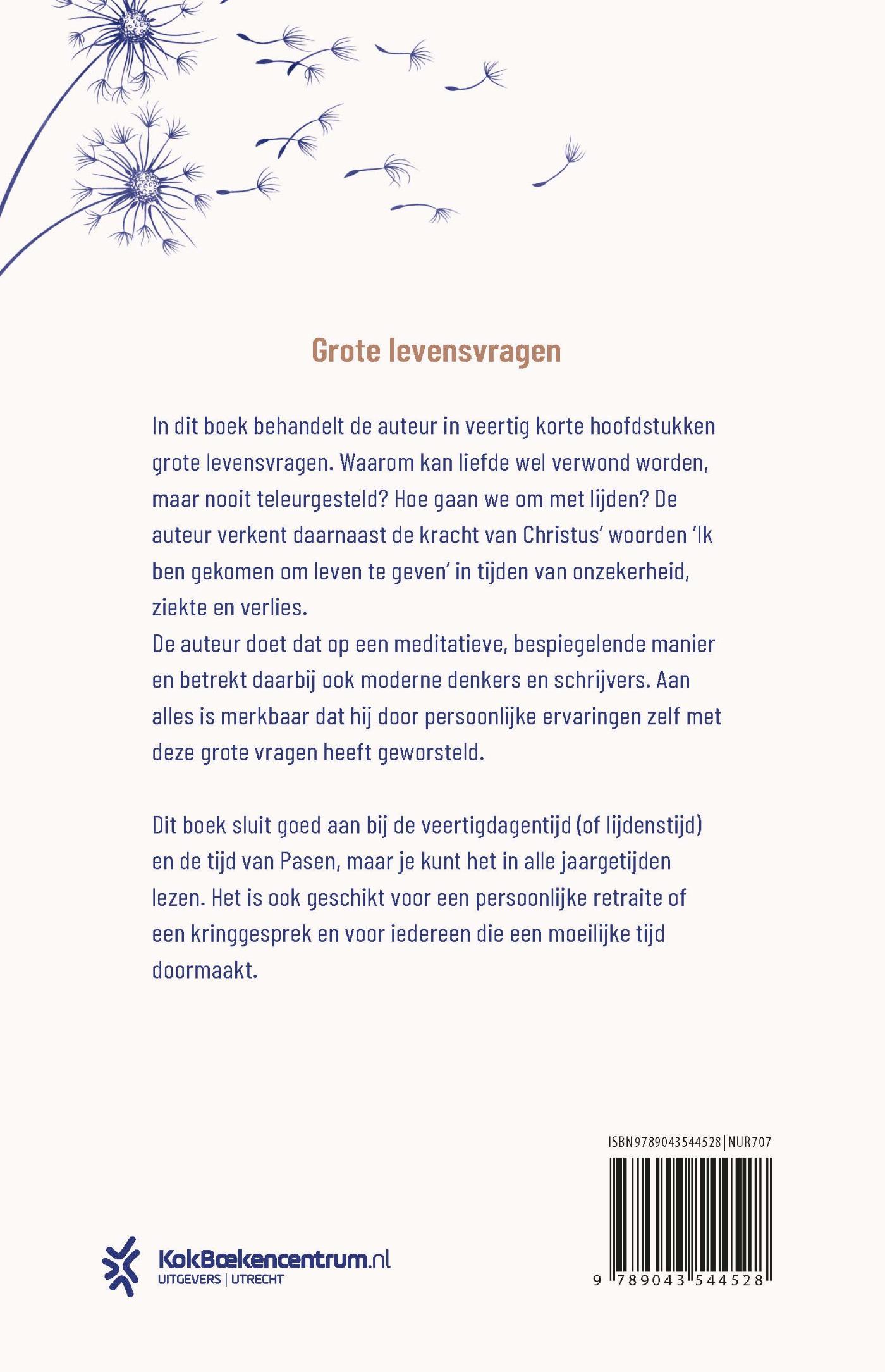 Achterkant van Liefde, lijden, leven