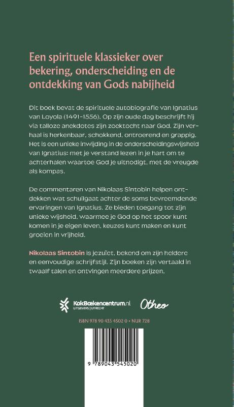 Achterkant van Het verhaal van de pelgrim