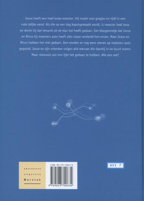 Achterkant van Een ekster en een lelijke eend