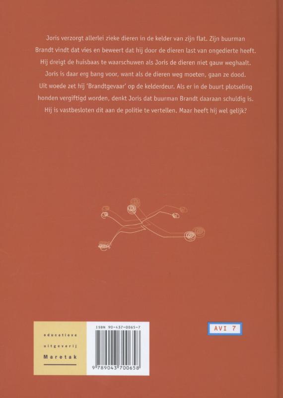 Achterkant van Brandtgevaar